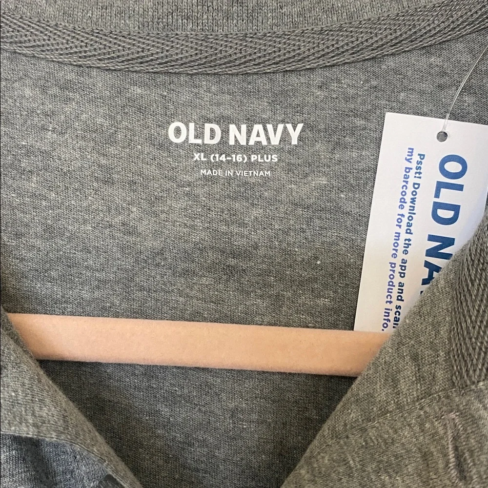 Old Navy Boy’s Charcoal Polo Shirt
